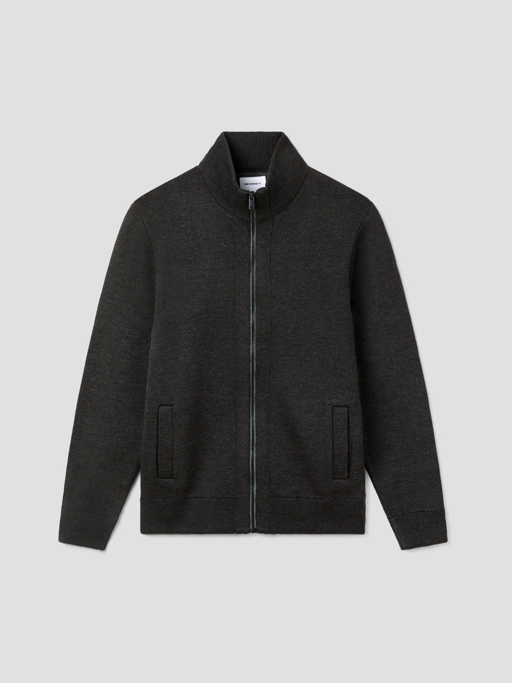 Cardigan col montant zippé chiné - DEVRED 1902