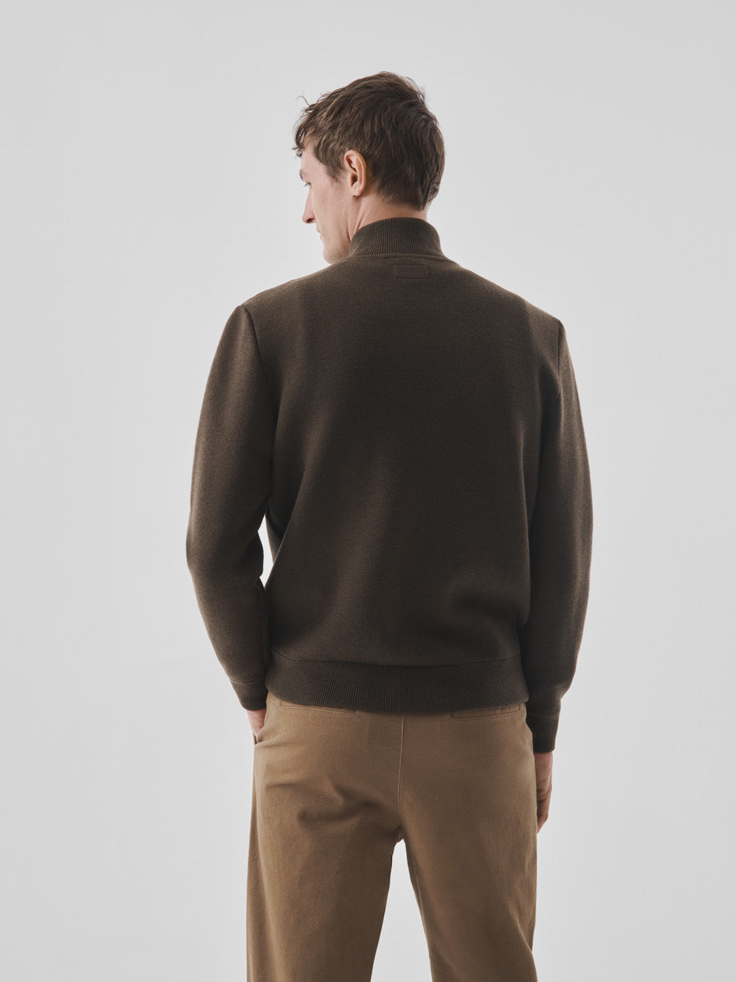 Cardigan zippé bi-matière - DEVRED 1902