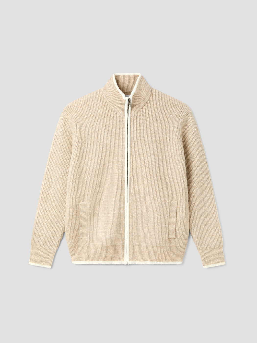 Cardigan zippé bicolore - DEVRED 1902