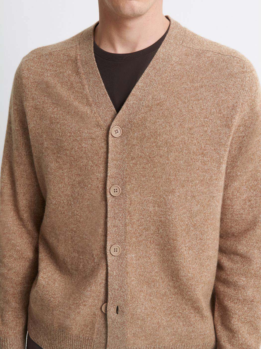 Cardigan boutonné en laine-cachemire - DEVRED 1902