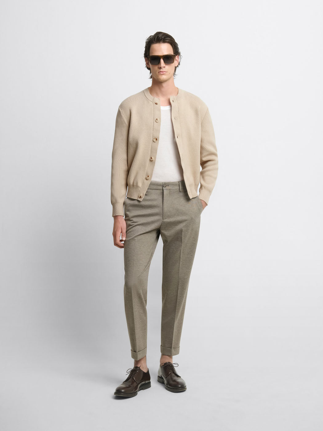 Cardigan col rond boutonné - DEVRED 1902