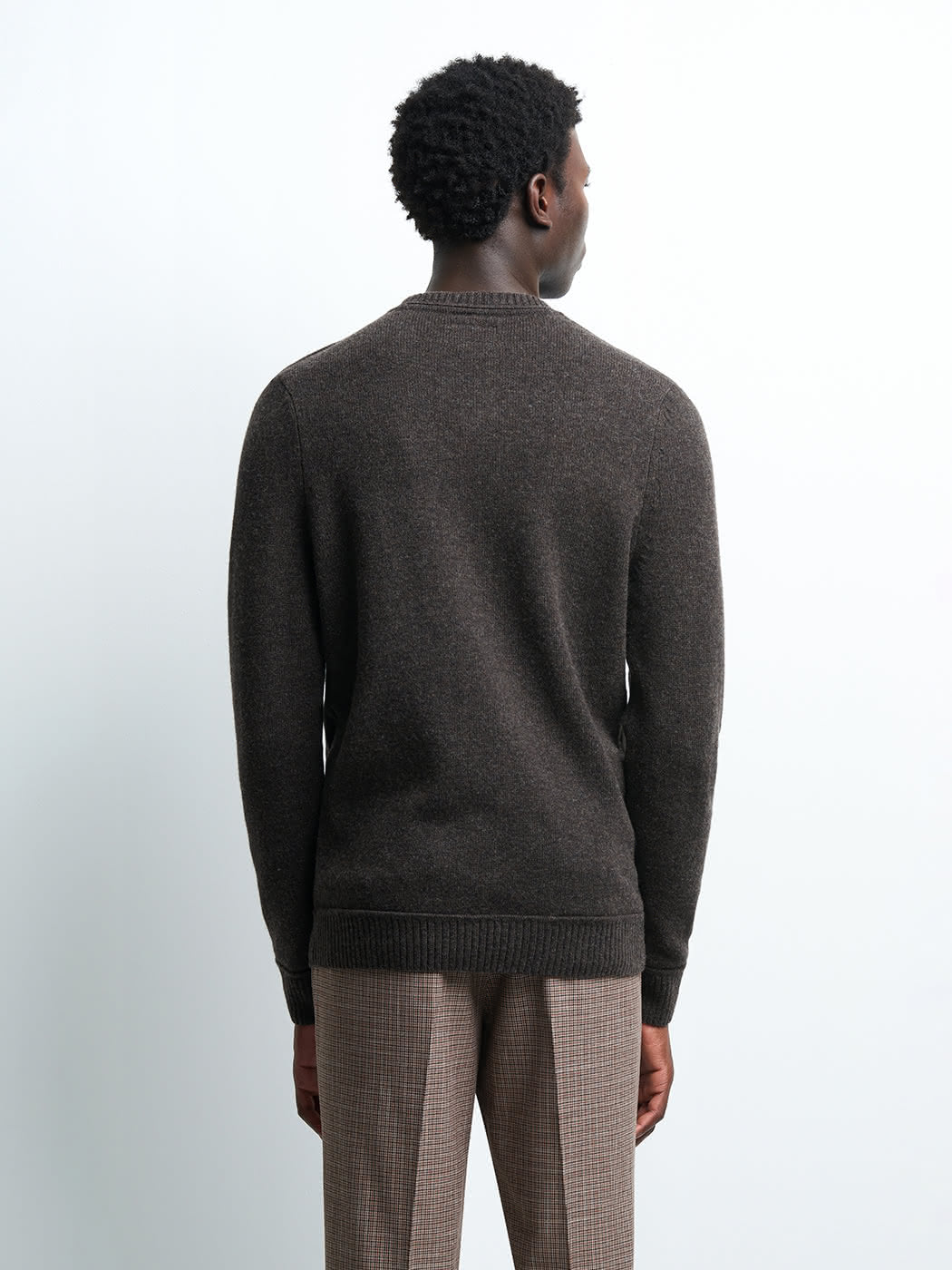 Pull col V en laine d'agneau - DEVRED 1902