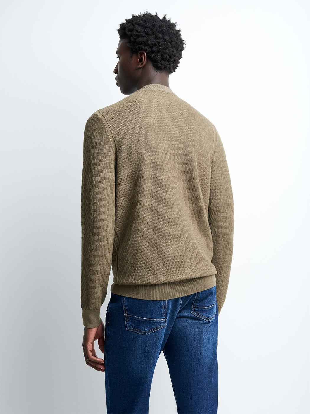 Pull col V en viscose certifiée - DEVRED 1902