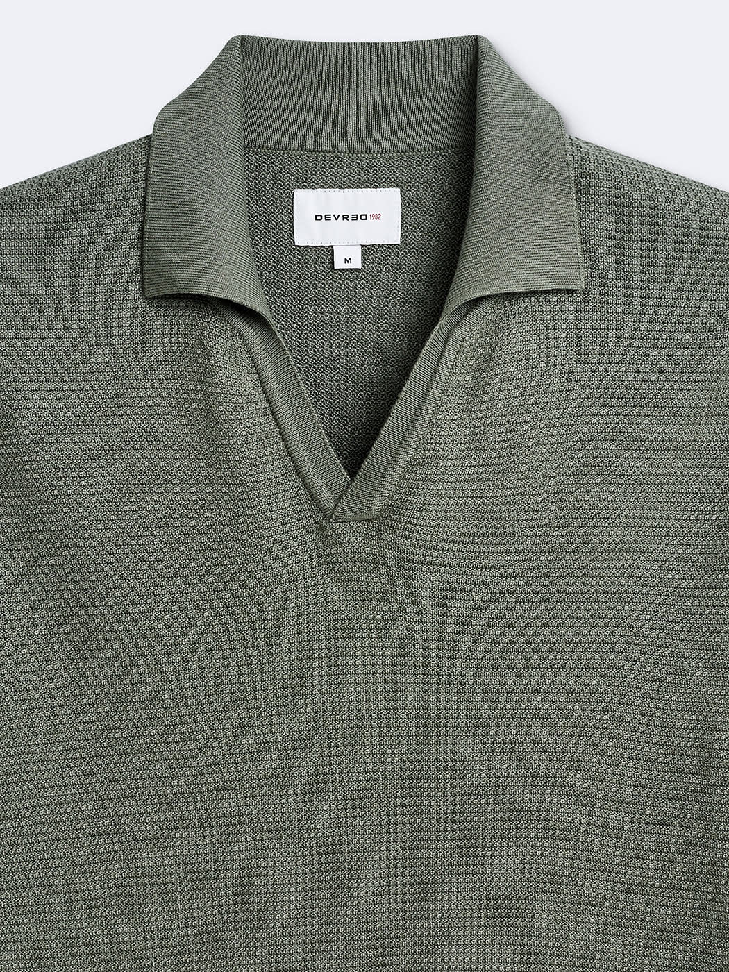 Pull col polo en v - DEVRED 1902