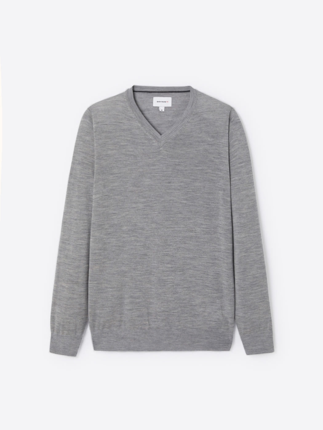 Pull col v 100% laine mérinos - DEVRED 1902