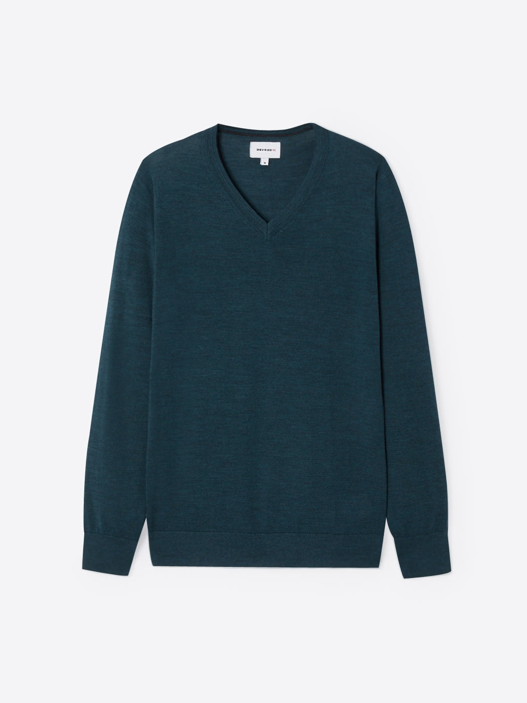 Pull col v 100% laine mérinos - DEVRED 1902