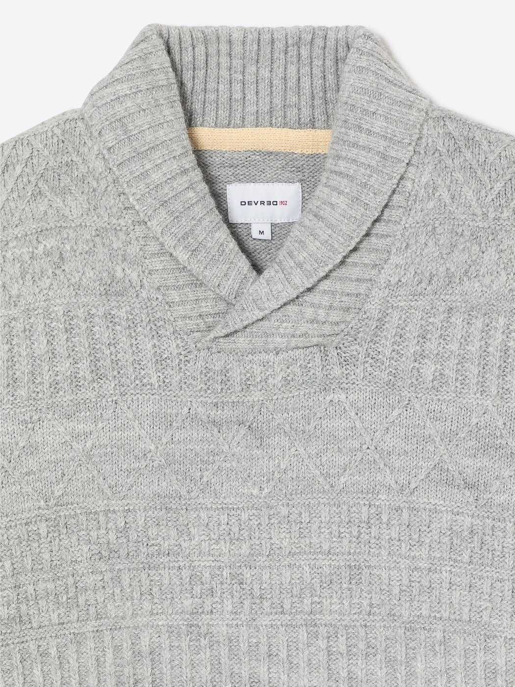 Pull col châle fantaisie - DEVRED 1902