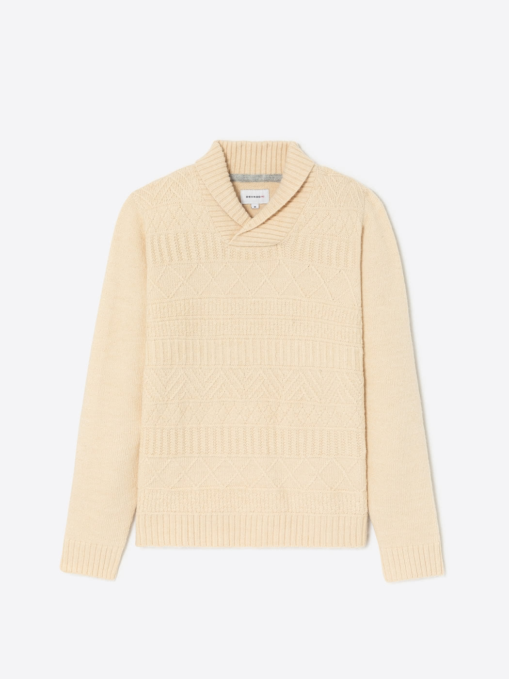 Pull col châle fantaisie - DEVRED 1902
