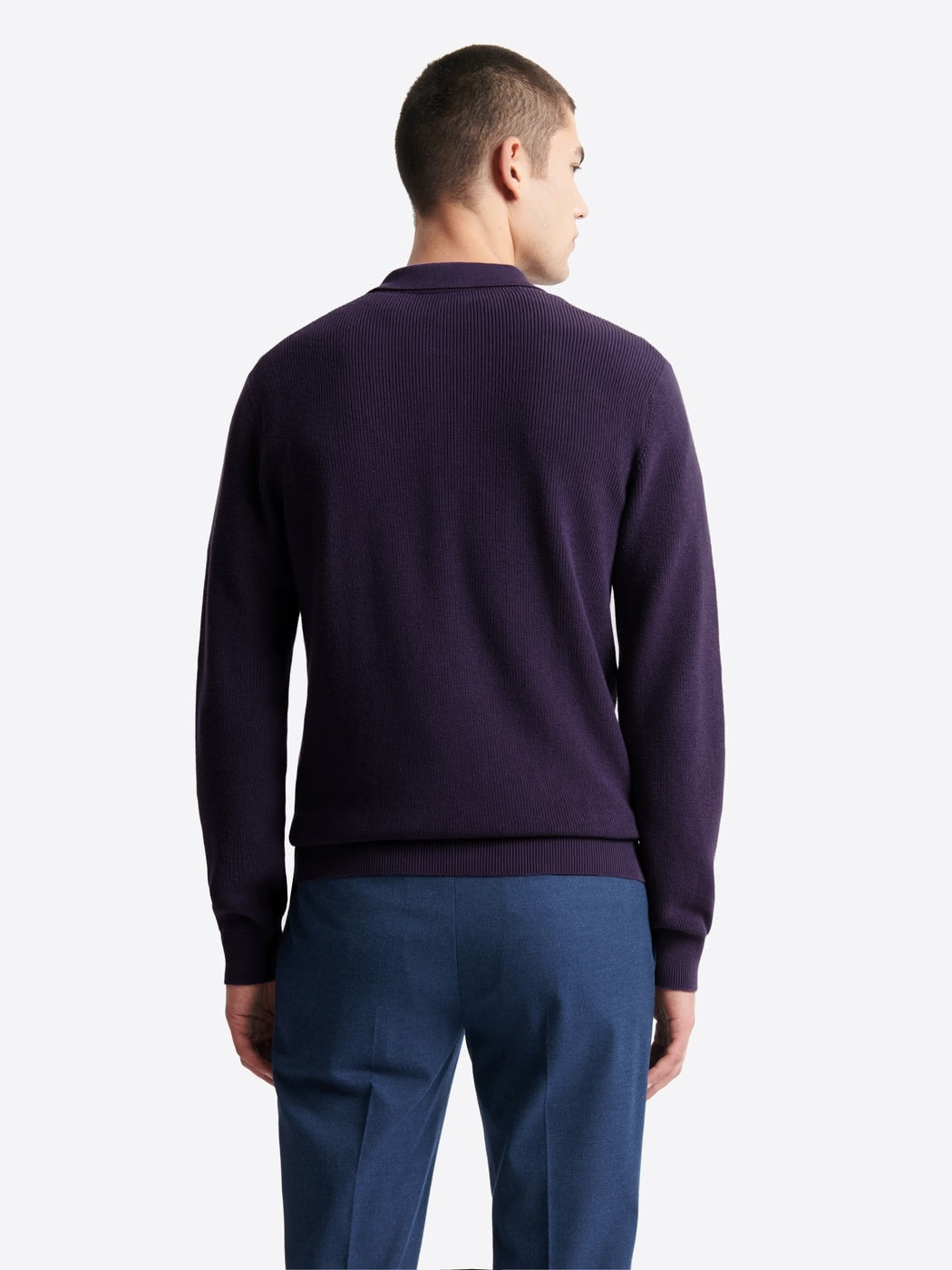 Pull col derby en coton - DEVRED 1902