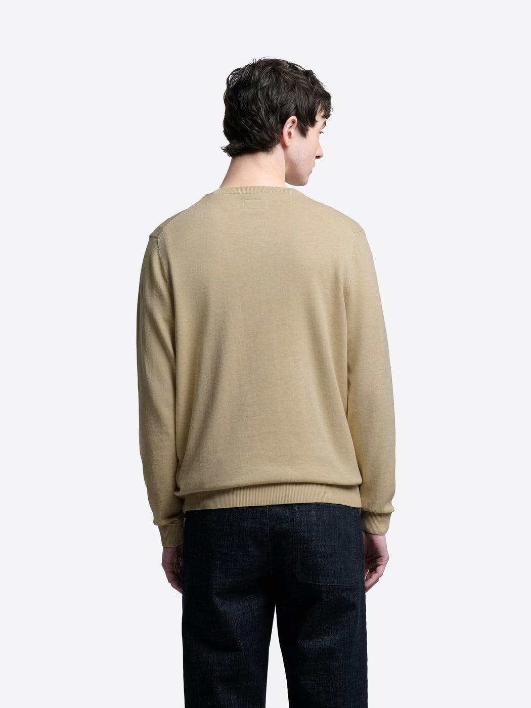 Pull col V en coton bio - DEVRED 1902