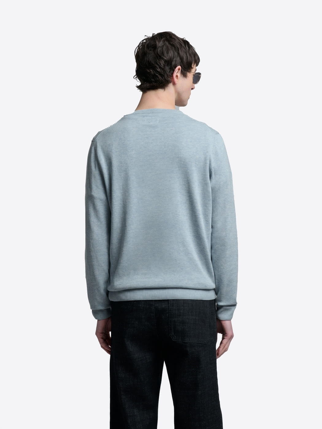 Pull col V en coton bio - DEVRED 1902