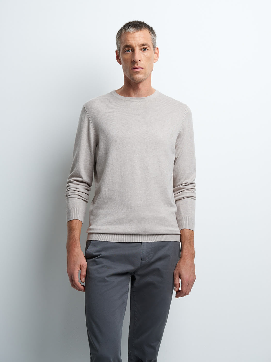 Pull col rond en viscose certifiée - DEVRED 1902