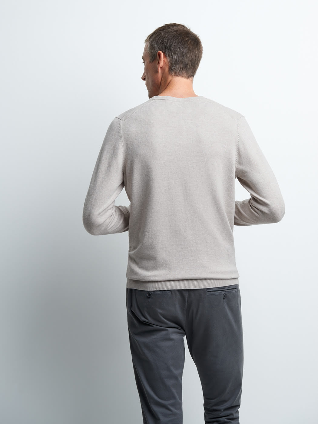 Pull col rond en viscose certifiée - DEVRED 1902