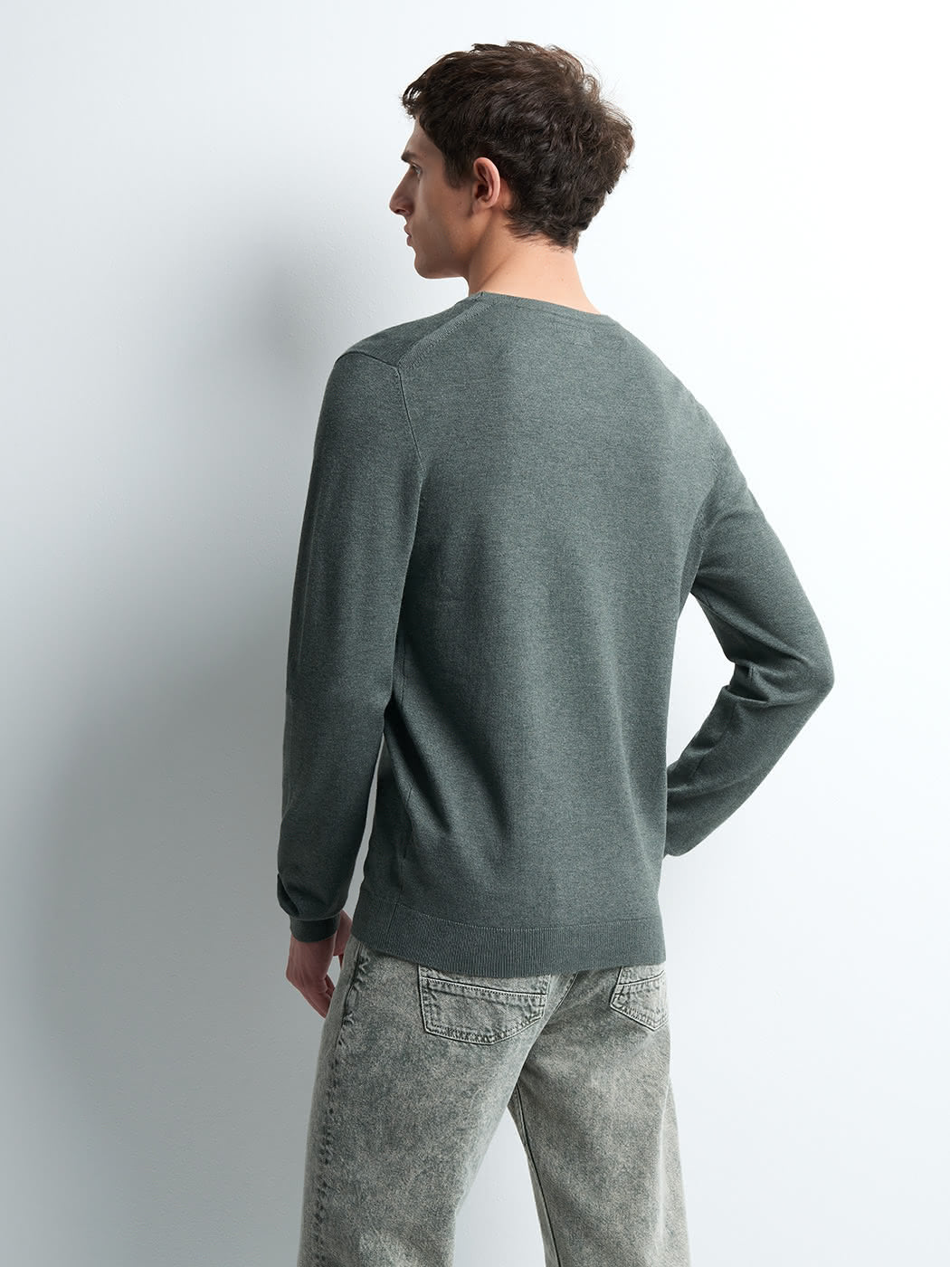 Pull col rond en viscose certifiée - DEVRED 1902