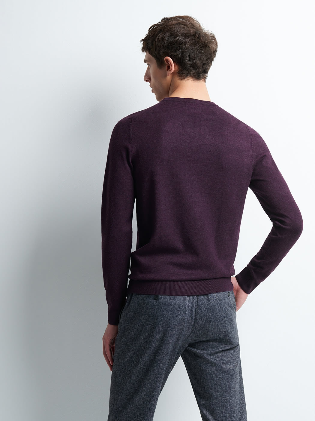 Pull col rond en viscose certifiée - DEVRED 1902