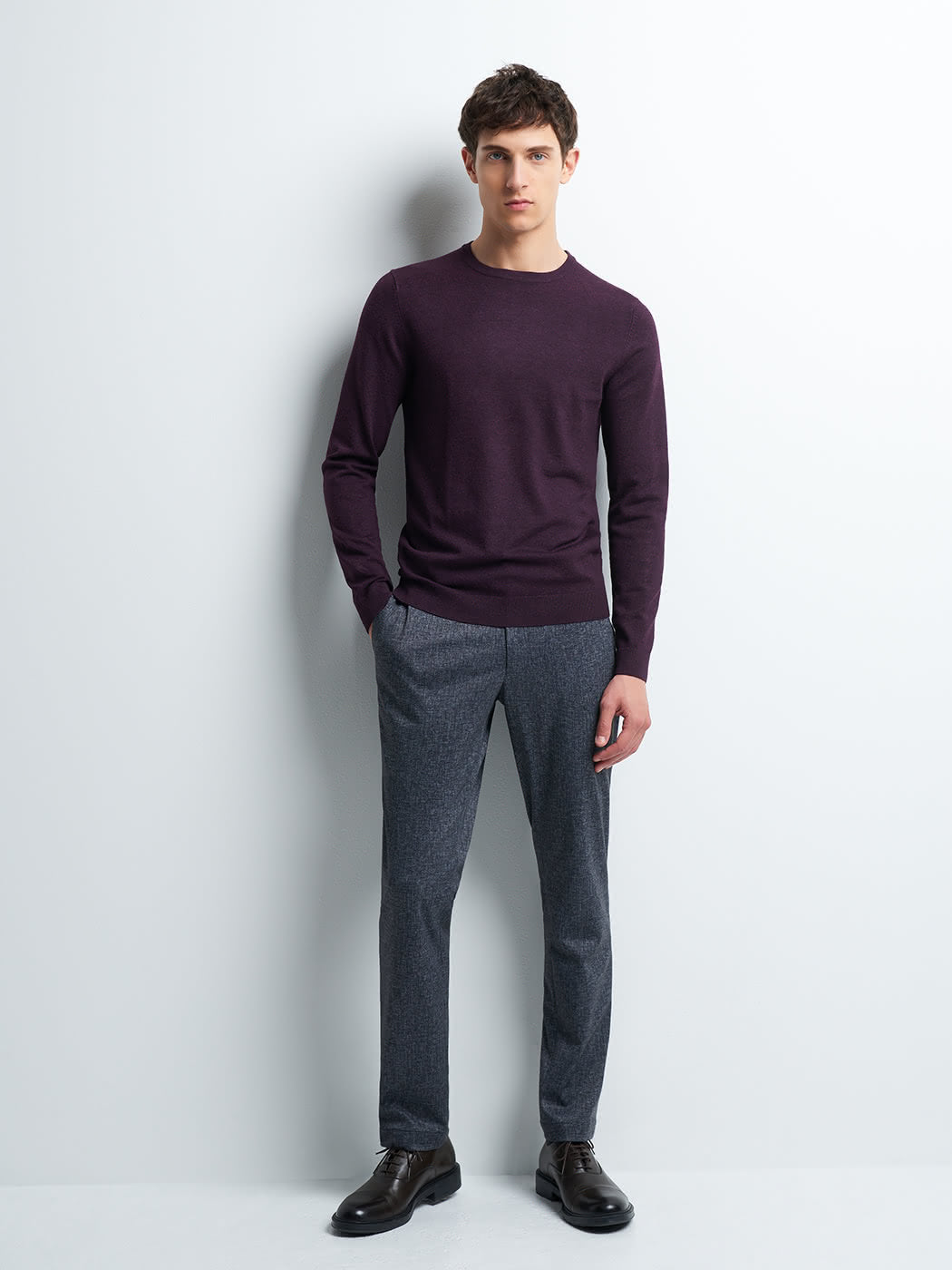 Pull col rond en viscose certifiée - DEVRED 1902