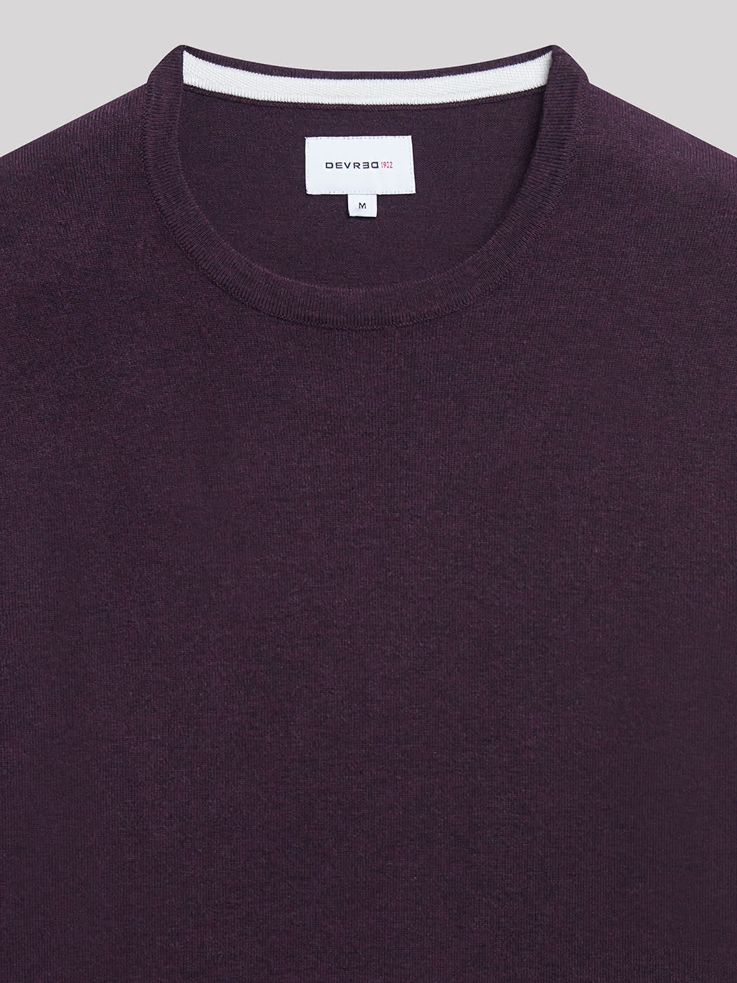 Pull col rond en viscose certifiée - DEVRED 1902