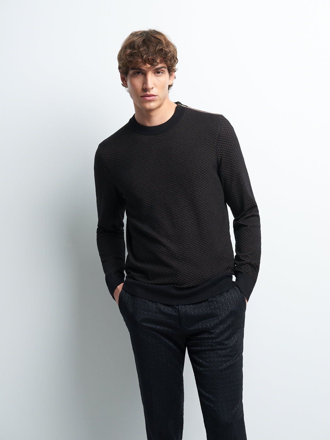 Pull col rond en viscose certifiée - DEVRED 1902