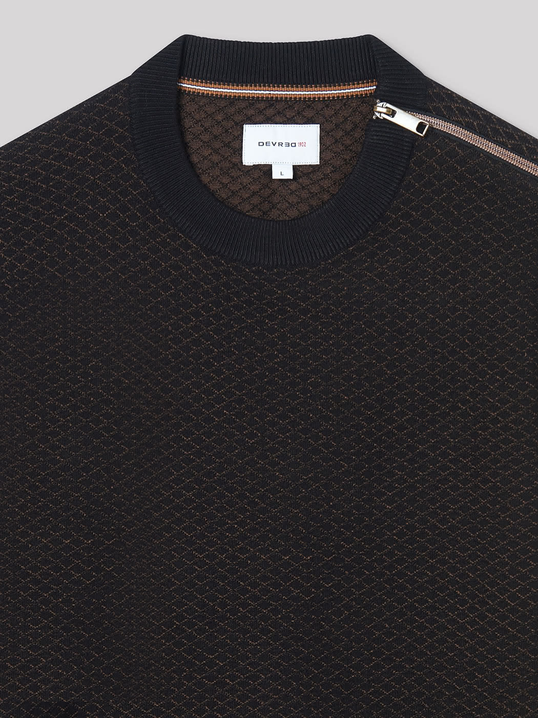 Pull col rond en viscose certifiée - DEVRED 1902