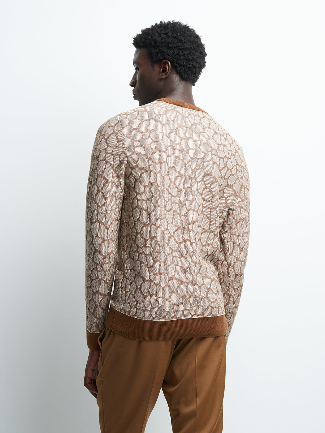 Pull col rond en coton - DEVRED 1902
