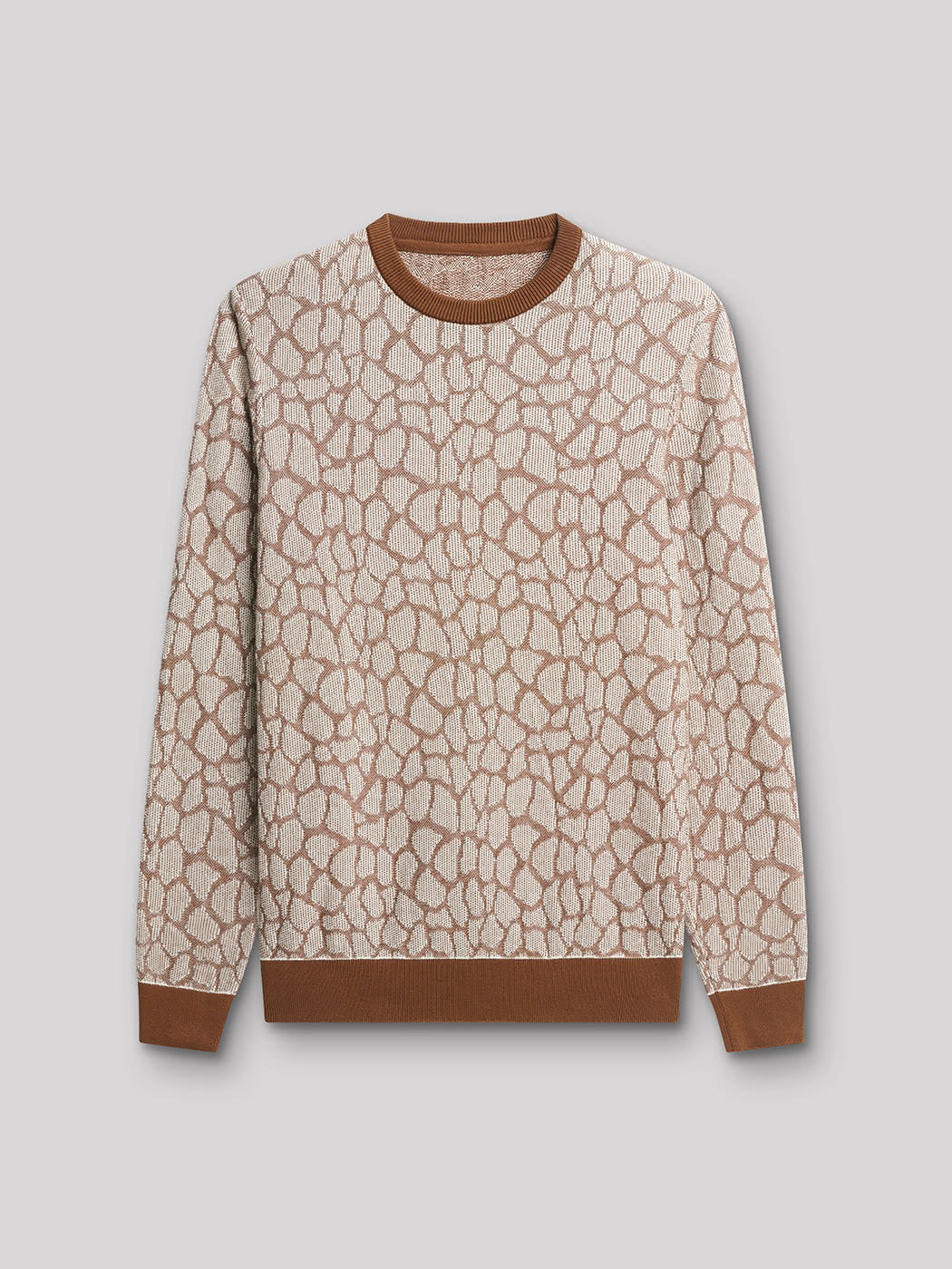 Pull col rond en coton - DEVRED 1902