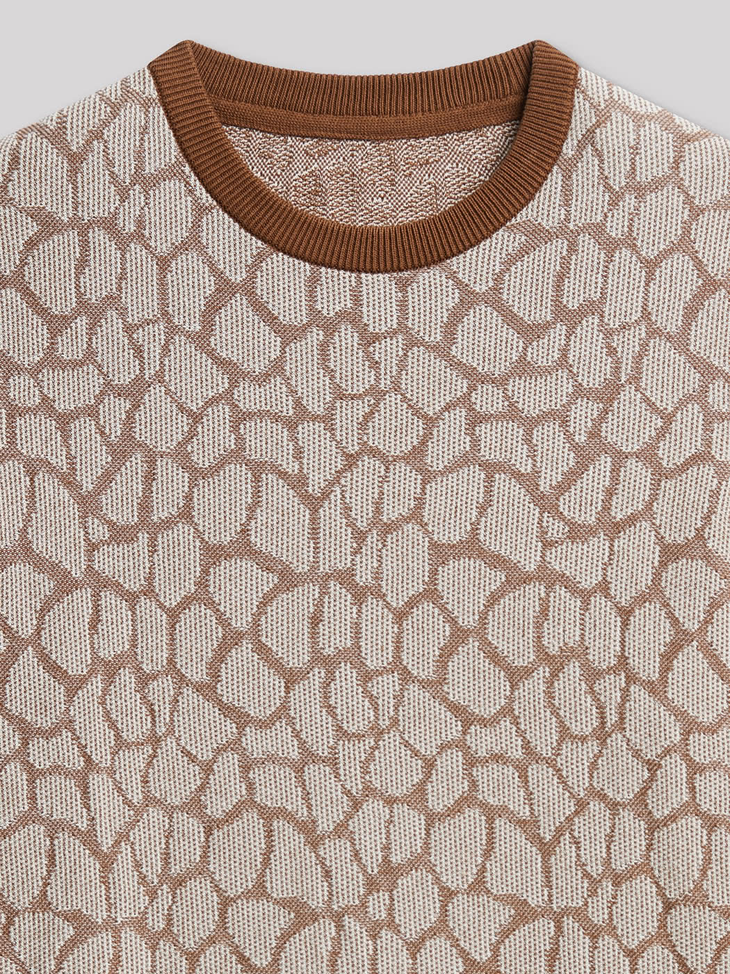 Pull col rond en coton - DEVRED 1902