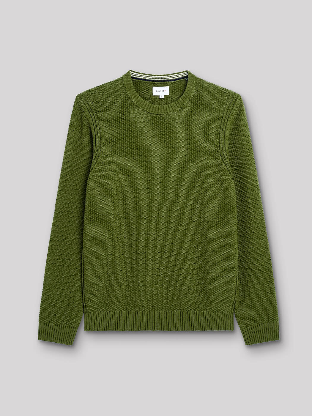 Pull col rond en coton - DEVRED 1902