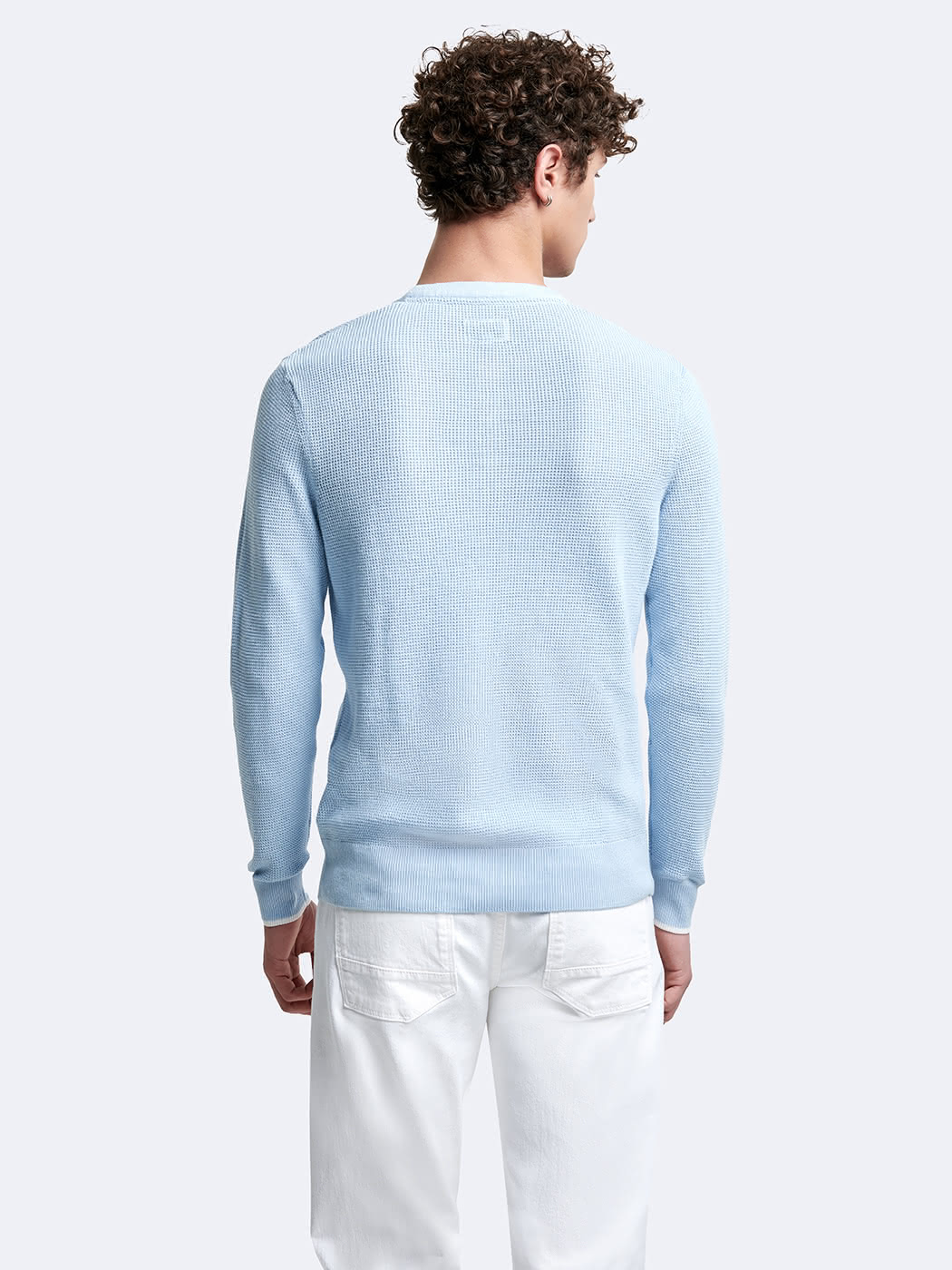 Pull col tunisien en coton - DEVRED 1902