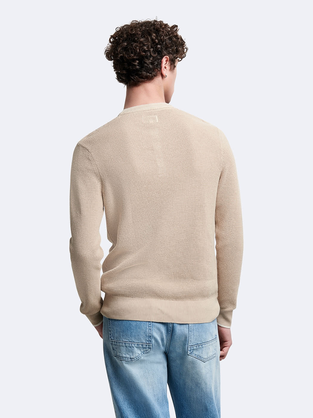 Pull col tunisien en coton - DEVRED 1902