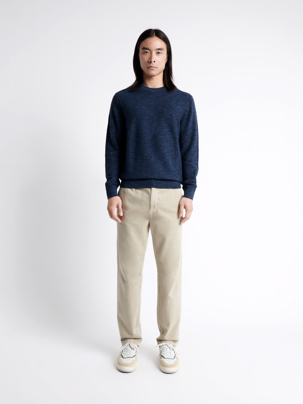 Pull col rond 100% coton - DEVRED 1902