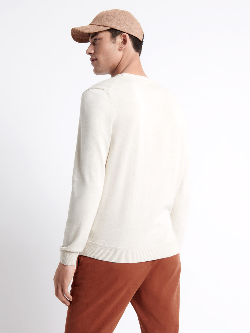Pull col rond en 100% coton bio - DEVRED 1902
