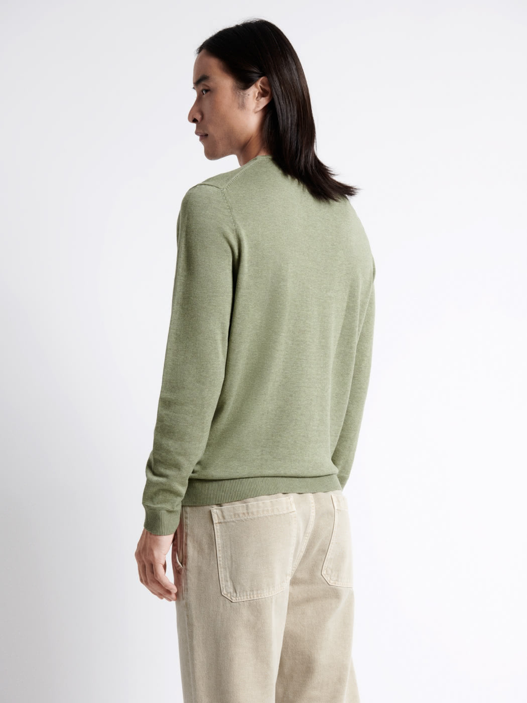 Pull col rond en 100% coton bio - DEVRED 1902