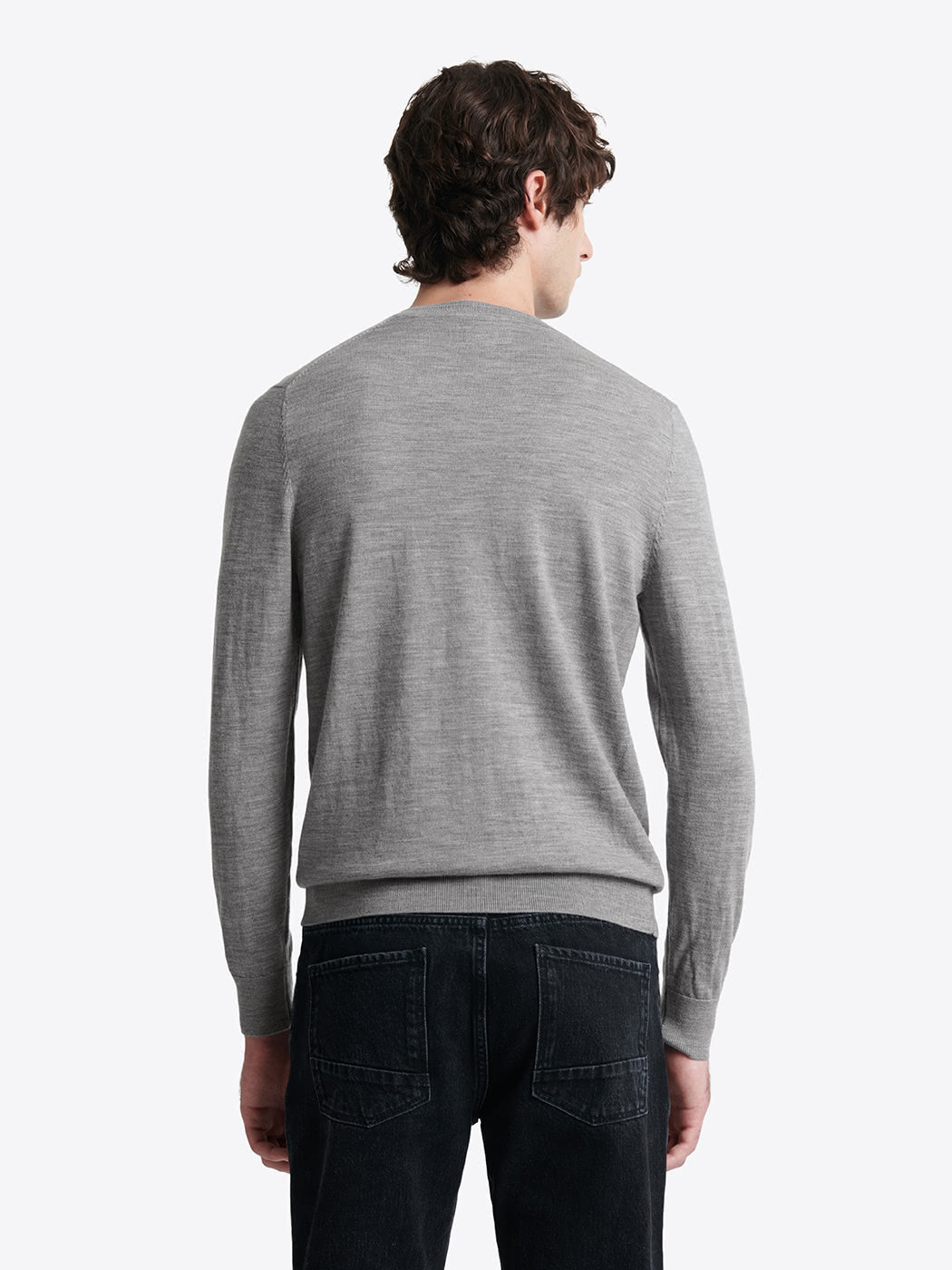 Pull col rond en laine Mérinos - DEVRED 1902