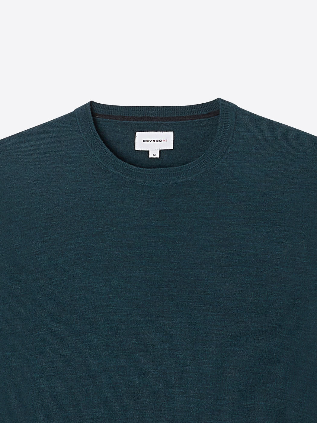 Pull col rond 100% laine mérinos - DEVRED 1902