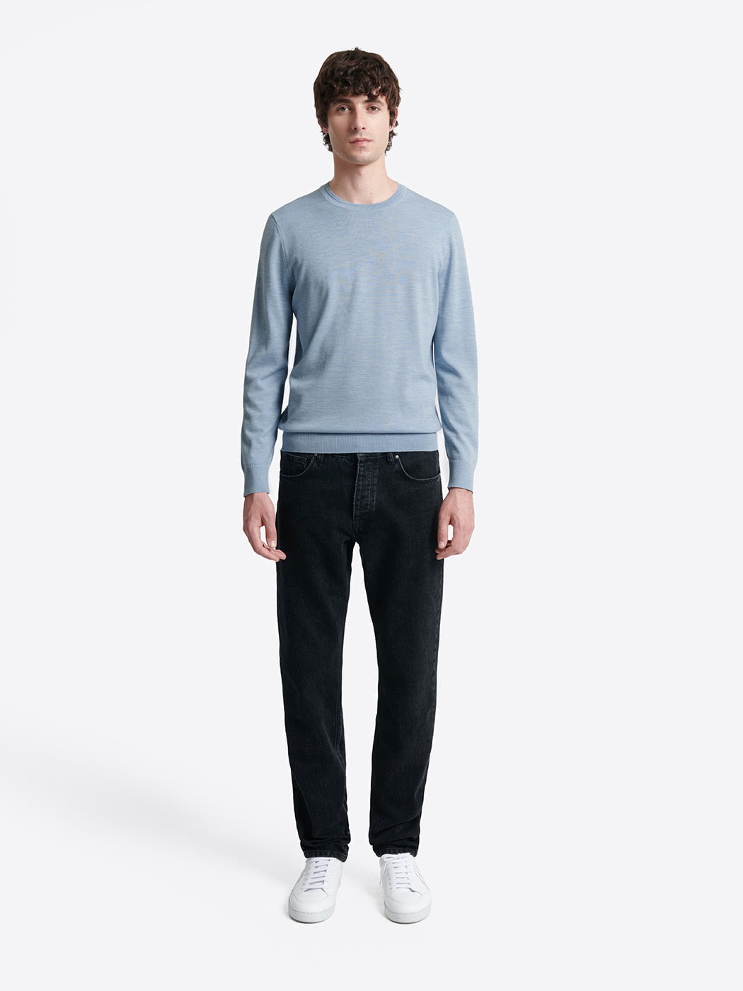 Pull col rond 100% laine mérinos - DEVRED 1902