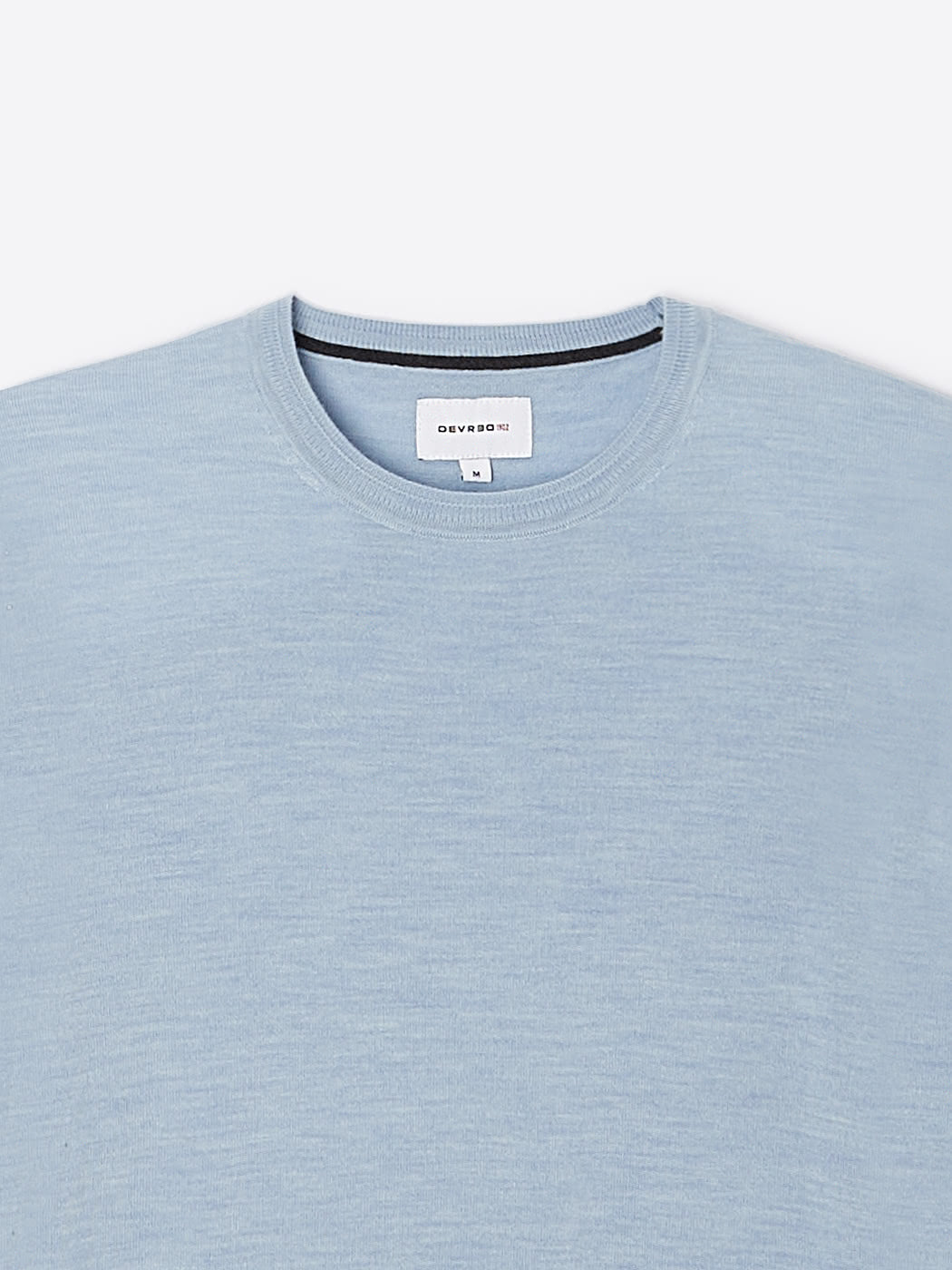 Pull col rond 100% laine mérinos - DEVRED 1902