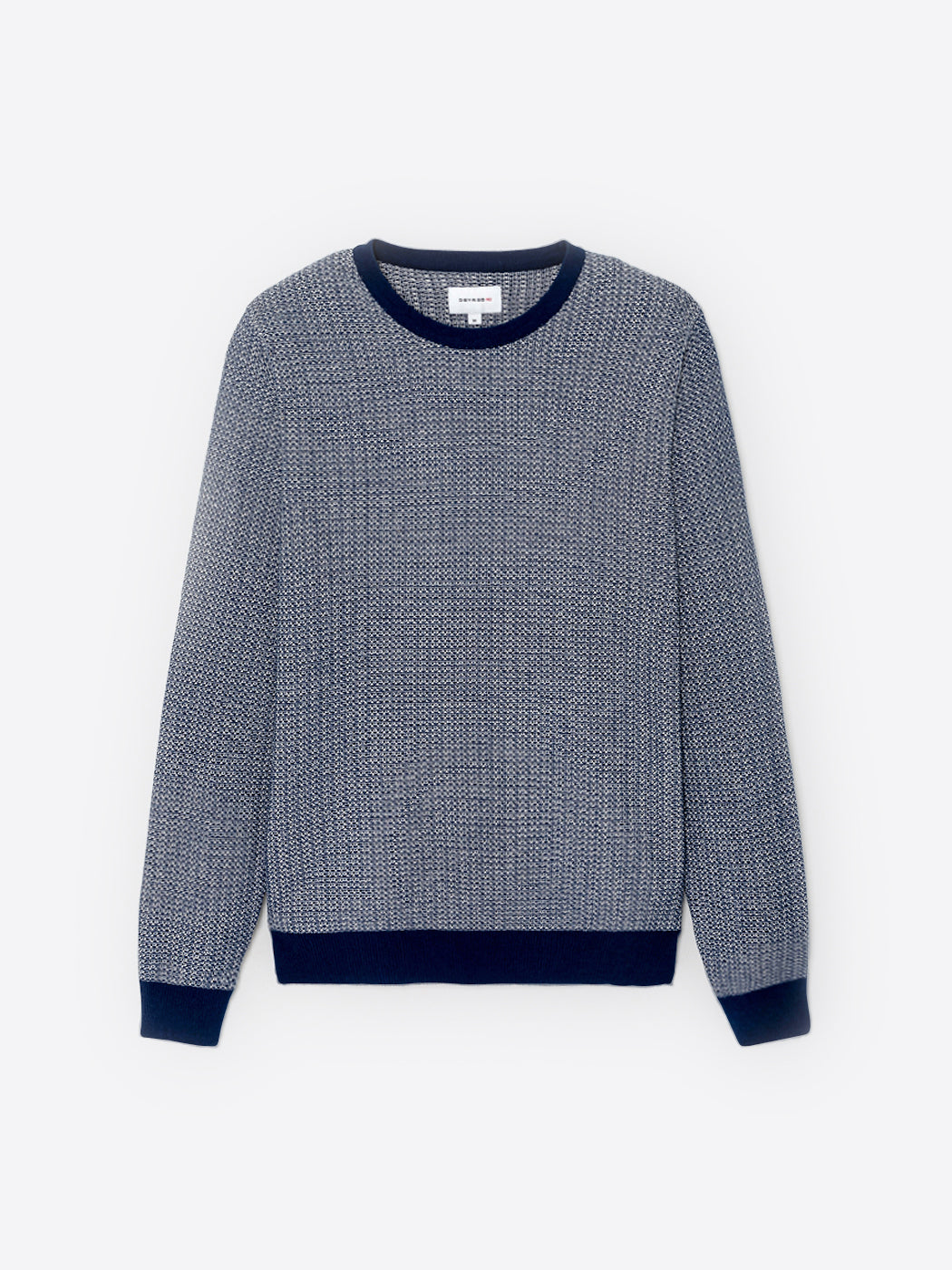 Pull col rond en coton viscose - DEVRED 1902