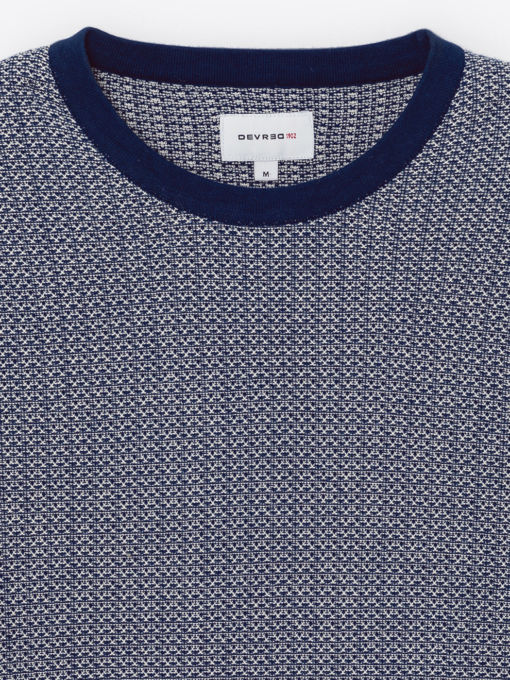 Pull col rond en coton viscose - DEVRED 1902