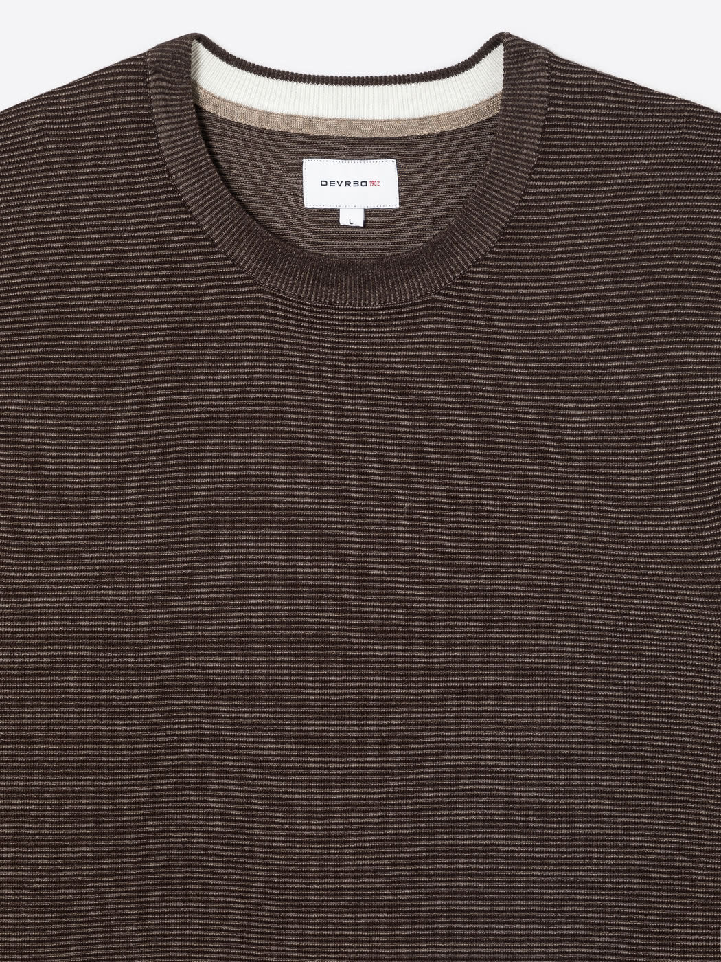 Pull à col derby 100% viscose certifiée - DEVRED 1902