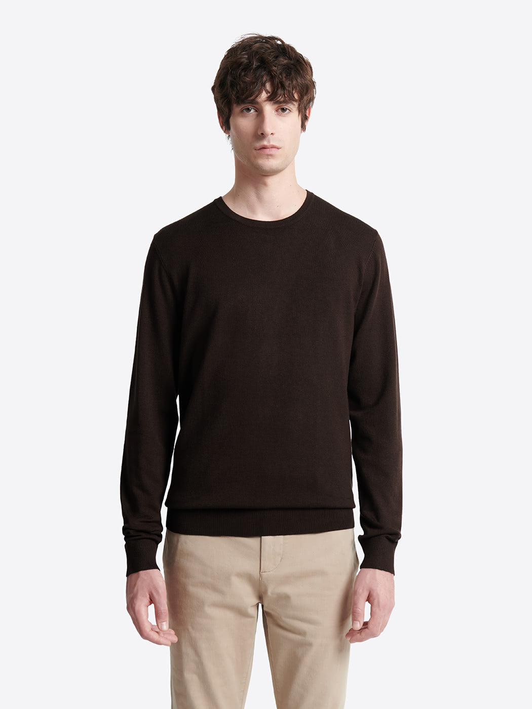 Pull à col rond 100% viscose certifiée - DEVRED 1902