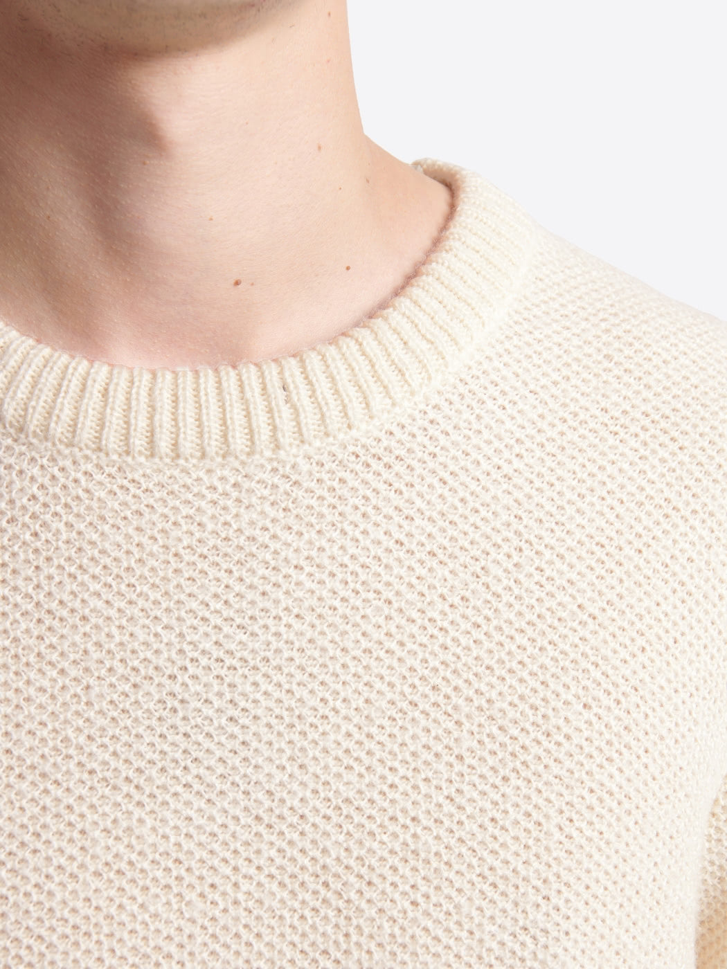 Pull col rond en coton - DEVRED 1902