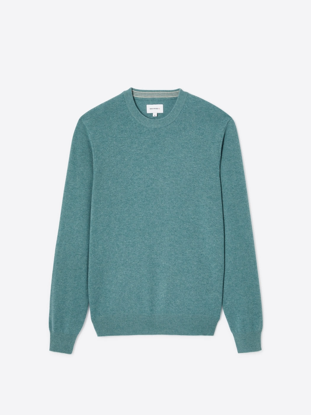 Pull col rond en cachemire chiné - DEVRED 1902