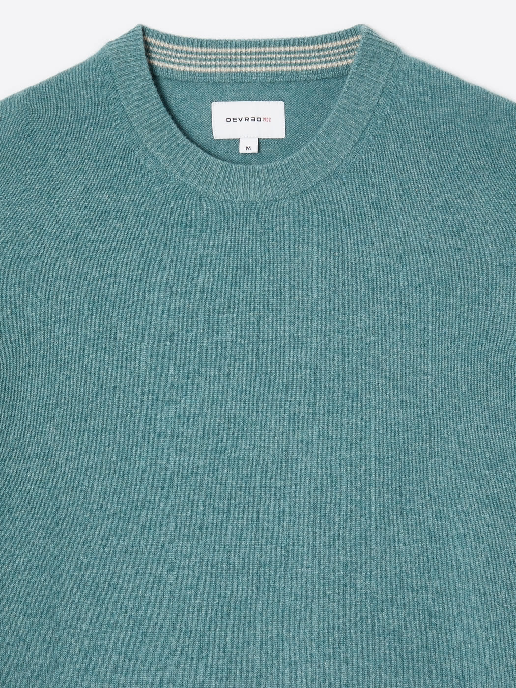 Pull col rond en cachemire chiné - DEVRED 1902