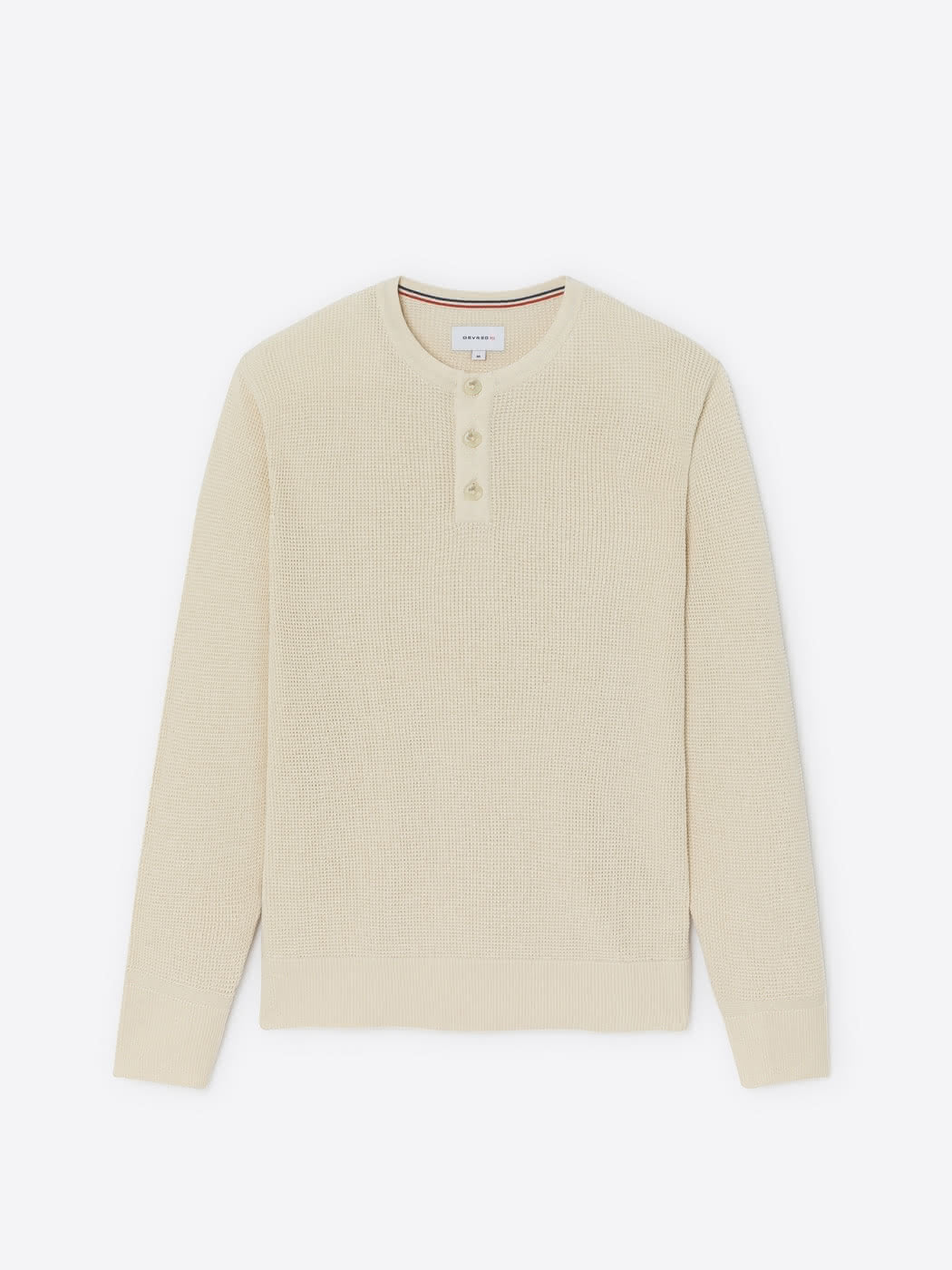 Pull col tunisien en coton bio - DEVRED 1902