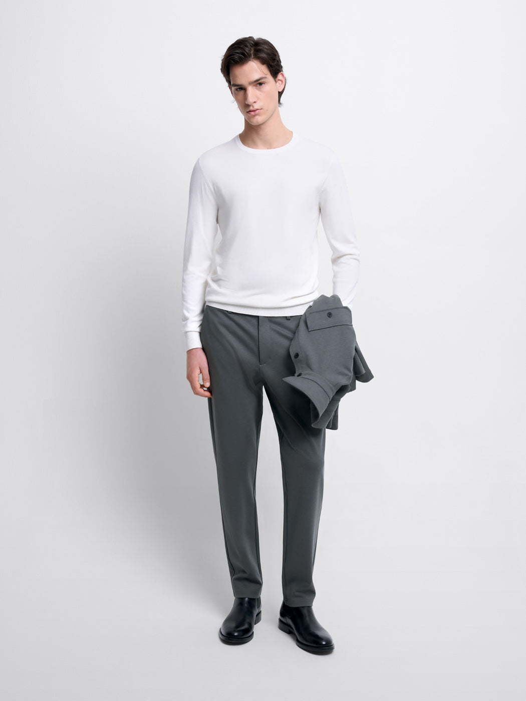 Pull col rond en viscose certifiée - DEVRED 1902