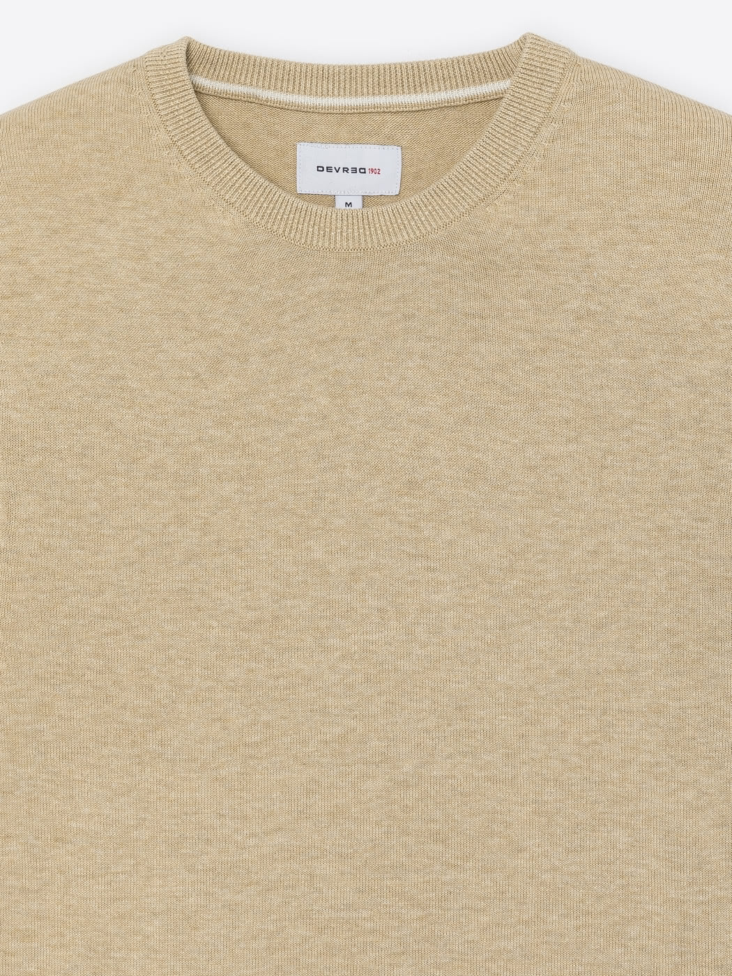 Pull col rond en coton bio - DEVRED 1902