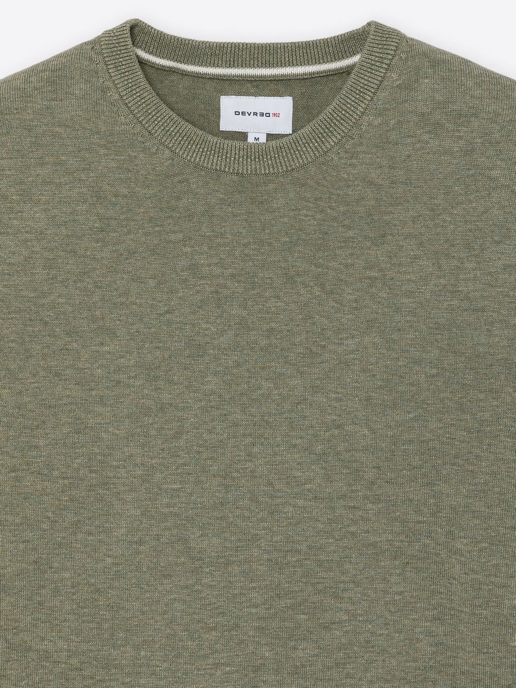 Pull col rond en coton bio - DEVRED 1902
