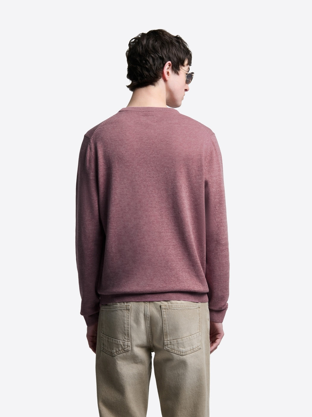 Pull col rond en coton bio - DEVRED 1902