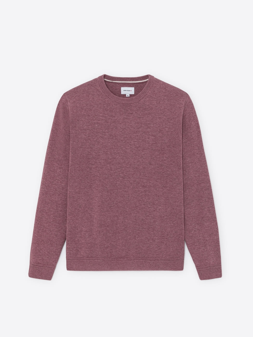 Pull col rond en coton bio - DEVRED 1902