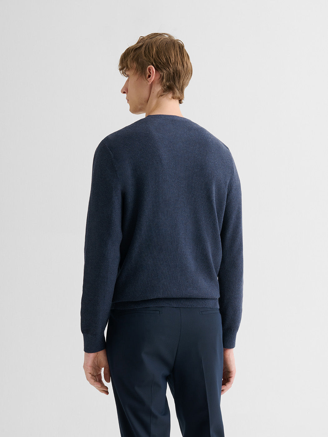 Pull boutonné en coton biologique - DEVRED 1902